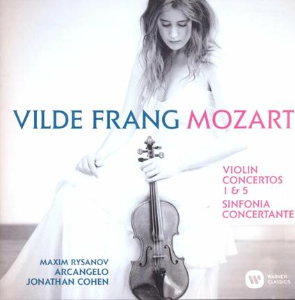 Concerti per violino n.1, n.5 - Sinfonia concertante - CD Audio di Wolfgang Amadeus Mozart,Maxim Rysanov,Vilde Frang,Arcangelo,Jonathan Cohen