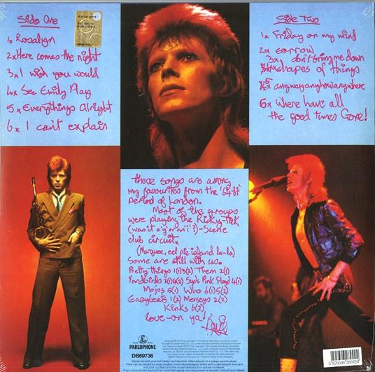 Pinups (Remastered) - Vinile LP di David Bowie - 2