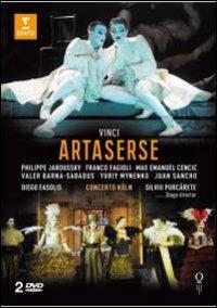 Leonardo Vinci. Artaserse (2 DVD) - DVD di Diego Fasolis,Philippe Jaroussky,Leonardo Vinci