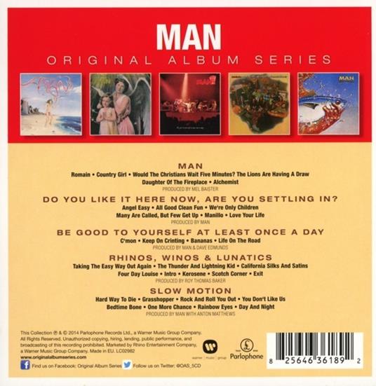 Original Album Series - CD Audio di Man - 2