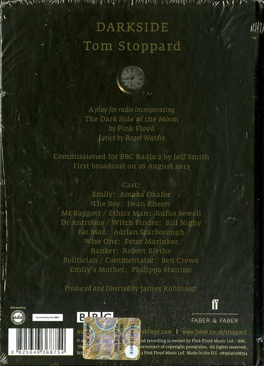 Darkside. Incorporating Dark Side of the Moon (by Tom Stoppard) - CD Audio di Pink Floyd - 2