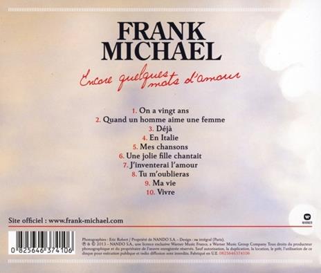 Encore Quelques Mots - CD Audio di Frank Michael - 2
