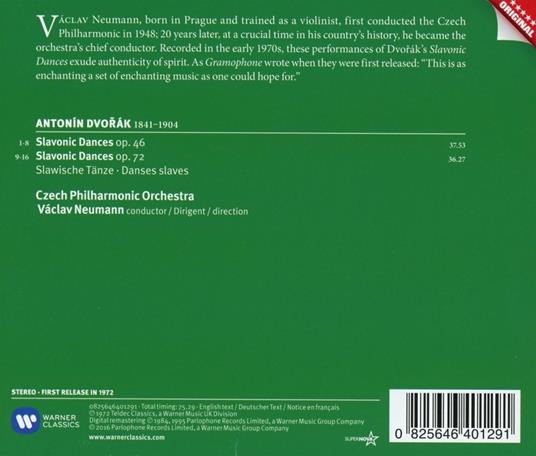 Slavonic Dances - CD Audio di Antonin Dvorak - 2