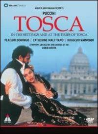 Tosca. Nei luoghi e nelle ore di Tosca (DVD) - DVD di Placido Domingo,Catherine Malfitano,Giacomo Puccini,Zubin Mehta