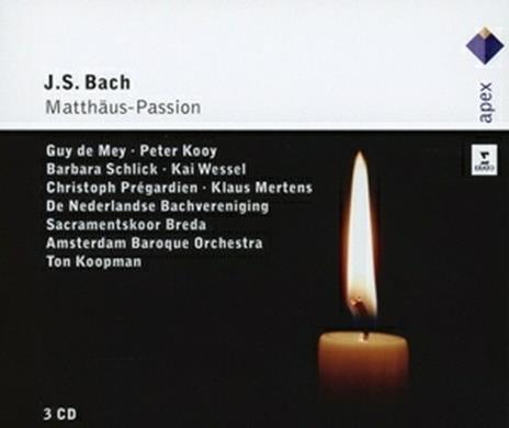 La Passione secondo Matteo - CD Audio di Johann Sebastian Bach,Ton Koopman
