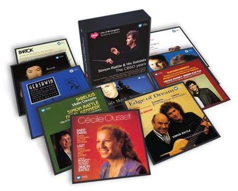Simon Rattle & His Soloists. The CBSO Years - CD Audio di Simon Rattle - 2