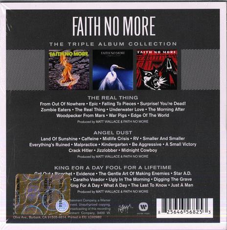 The Triple Album Collection - CD Audio di Faith No More - 2