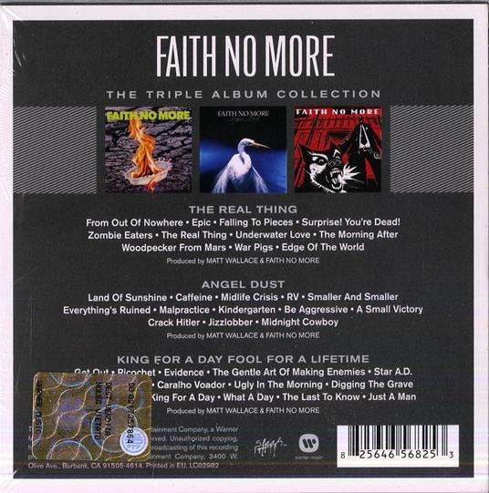 The Triple Album Collection - CD Audio di Faith No More - 2