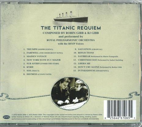 The Titanic Requiem - CD Audio di Royal Philharmonic Orchestra - 2