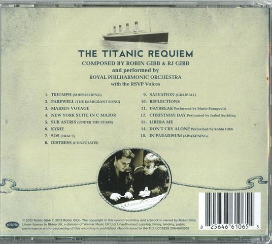 The Titanic Requiem - CD Audio di Royal Philharmonic Orchestra - 2
