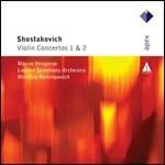 Concerti per violino n.1, n.2 - CD Audio di Dmitri Shostakovich,Mstislav Rostropovich,Maxim Vengerov