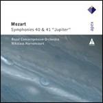 Sinfonie n.40, n.41 - CD Audio di Wolfgang Amadeus Mozart,Nikolaus Harnoncourt