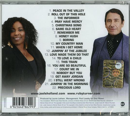 Jools & Ruby - CD Audio di Jools Holland,Ruby Turner - 2