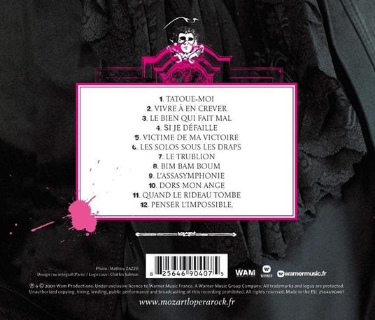 Mozart. L'opera Rock - CD Audio - 2