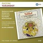Turandot - CD Audio di Montserrat Caballé,Giacomo Puccini,Alain Lombard,Orchestra Filarmonica di Strasburgo