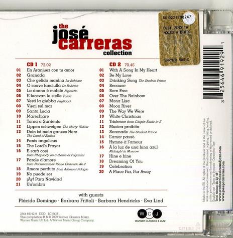 José Carreras Collection - CD Audio di José Carreras - 2