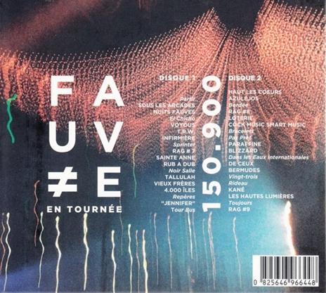 150.900 - CD Audio di Fauve - 2