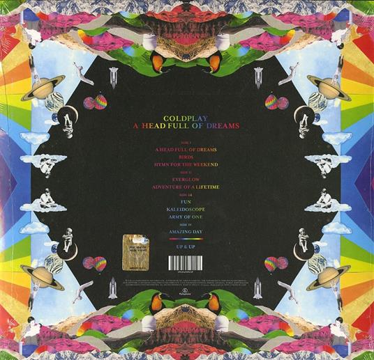 A Head Full of Dreams - Vinile LP di Coldplay - 2