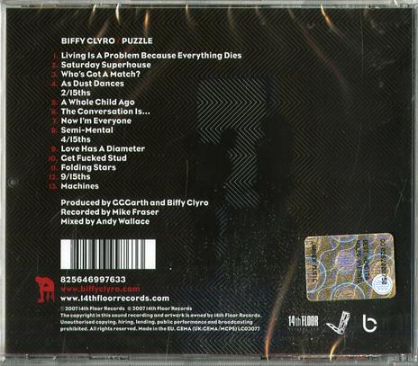 Puzzle - CD Audio di Biffy Clyro - 2