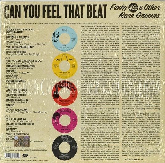 Can You Feel That Beat. Funk 45s and Other Rare Grooves - Vinile LP - 2