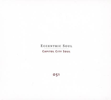 Eccentric Soul. Capital - CD Audio - 2