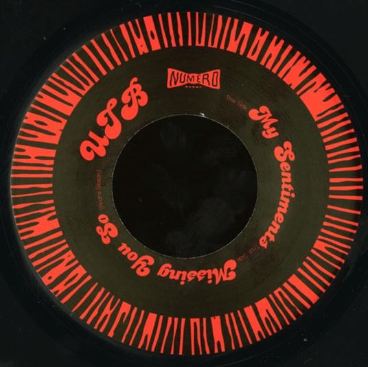 My Sentiments - Missing You - Vinile 7'' di Universal Togetherness Band