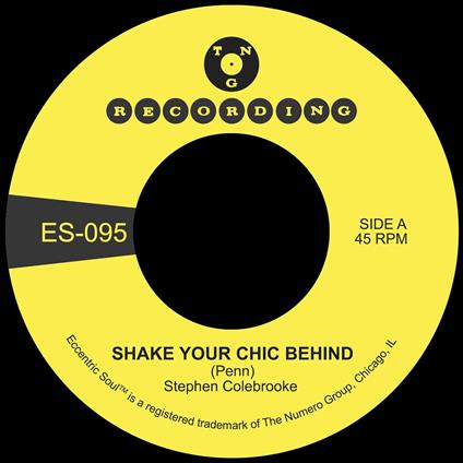 Shake Your Chic Behind - Stay Away From Music (7" Green Vinyl) - Vinile 7'' di Stephen Colebrooke