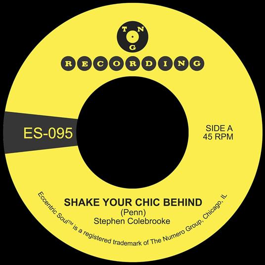 Shake Your Chic Behind - Stay Away From Music (7" Green Vinyl) - Vinile 7'' di Stephen Colebrooke