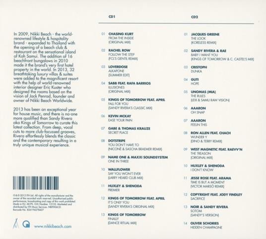 Nikki Beach Koh Samui - CD Audio - 2