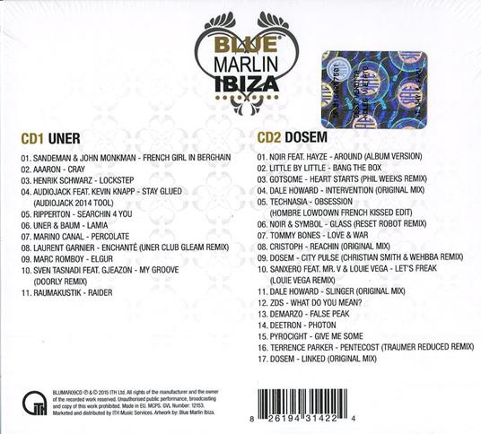 Blue Marlin Ibiza - CD Audio - 2