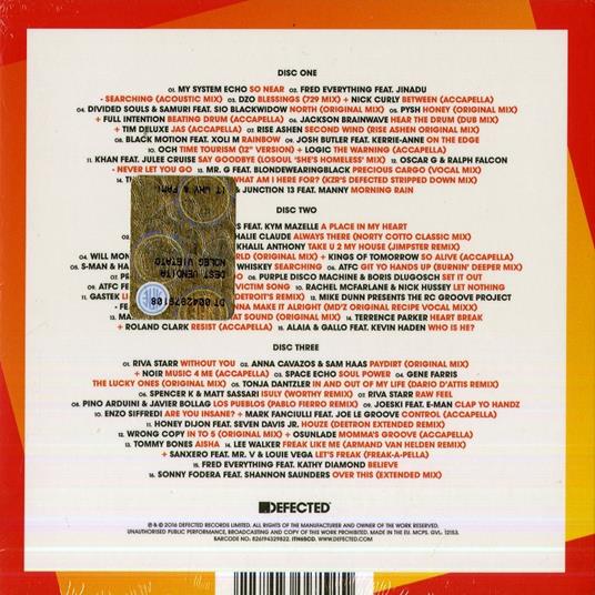 Defected in the House Ibiza 2016 - CD Audio - 2