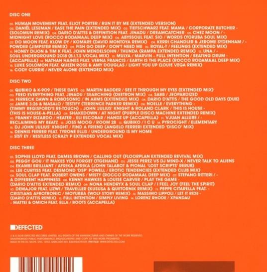 Defected-ibiza 2018 - CD Audio - 2