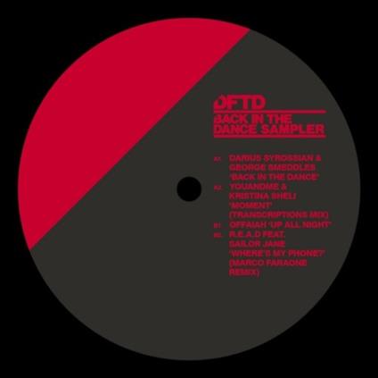 Back In The Dance Sampler (12) - Vinile LP