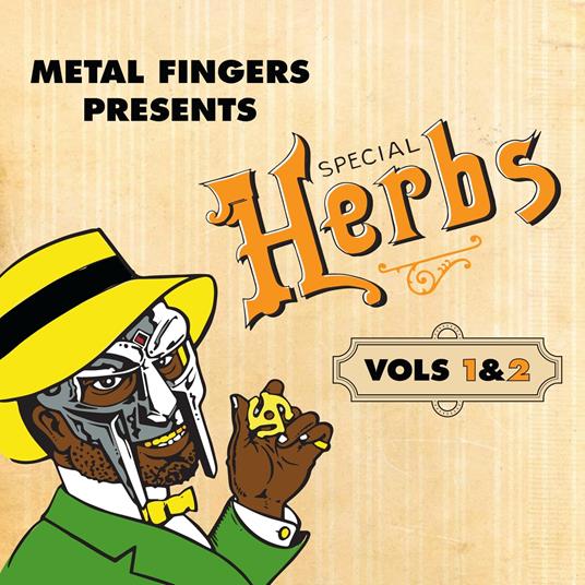 Metal Fingers Presents.Special Herbs Vols. 1, 2 (Coloured Vinyl) - Vinile LP di MF Doom