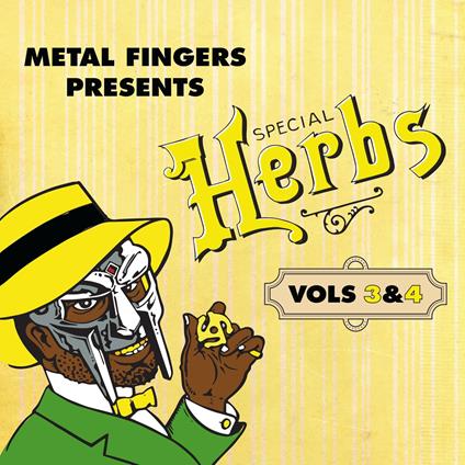 Metal Fingers Presents.Special Herbs Vols. 3, 4 (Coloured Vinyl) - Vinile LP di MF Doom