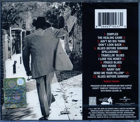 Don't Look Back - CD Audio di John Lee Hooker - 2