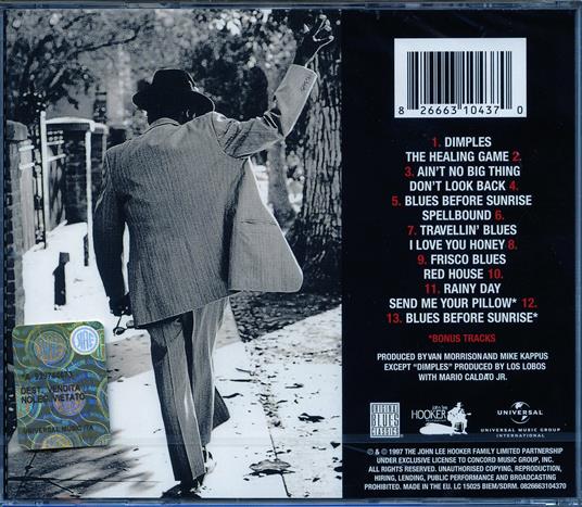 Don't Look Back - CD Audio di John Lee Hooker - 2