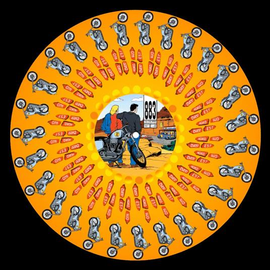 Nord Sud Ovest Est (LP Zoetrope - Limited Edition - Numbered) - Vinile LP di 883 - 2