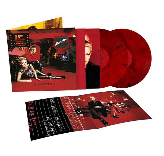 Room Service (25th Anniversary Edition) (2 LP Coloured - Limited) - Vinile LP di Roxette