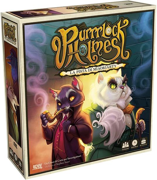 Purrrlock Holmes. Gioco da tavolo