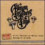 Istant Live. Alltel Pavilion at Walnutt Creek Raleigh, NC 10/08/2003 - CD Audio di Allman Brothers Band