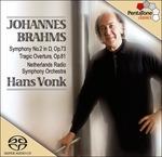 Sinfonia n.2 - Tragic Overture op.81 - SuperAudio CD ibrido di Johannes Brahms,Hans Vonk,Netherlands Radio Symphony Orchestra