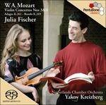 Concerti per violino n.3, n.4 - SuperAudio CD ibrido di Wolfgang Amadeus Mozart,Netherlands Chamber Orchestra,Yakov Kreizberg,Julia Fischer