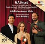 Concerto per 2 violini K190 - Rondò K373 - Sinfonia concertante K364 - SuperAudio CD ibrido di Wolfgang Amadeus Mozart,Yakov Kreizberg,Julia Fischer