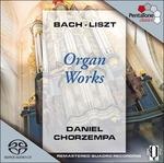 Passacaglia BWV582 - Preludi e fuga BWV532, BWV543 - Toccata e fuga BWV565 / Variazioni su Bach - SuperAudio CD ibrido di Johann Sebastian Bach,Franz Liszt,Daniel Chorzempa