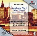 Sinfonia n.9 - Carnival Ouverture - SuperAudio CD ibrido di Antonin Dvorak,Seiji Ozawa,San Francisco Symphony Orchestra
