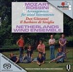 Don Giovanni / Il barbiere di Siviglia (Arrangiamenti per strumenti a fiato) - SuperAudio CD ibrido di Wolfgang Amadeus Mozart,Gioachino Rossini,Netherlands Wind Ensemble