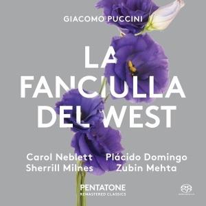 Fanciulla del West - SuperAudio CD ibrido di Placido Domingo,Giacomo Puccini,Zubin Mehta