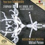 Sinfonia n.1 - Marcia slava - SuperAudio CD ibrido di Pyotr Ilyich Tchaikovsky,Mikhail Pletnev,Russian National Orchestra