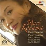 Sonate per pianoforte n.10, n.11, n.12 - SuperAudio CD ibrido di Ludwig van Beethoven,Mari Kodama